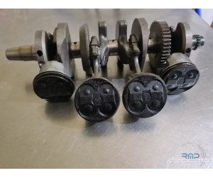 Crankshaft with connecting rods YZF R6 1999 to 2002