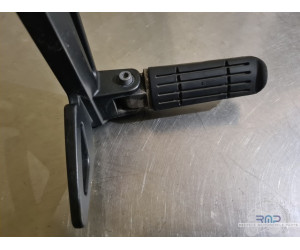 Platinum right passenger footrest FZ6 S2 2007 to 2010