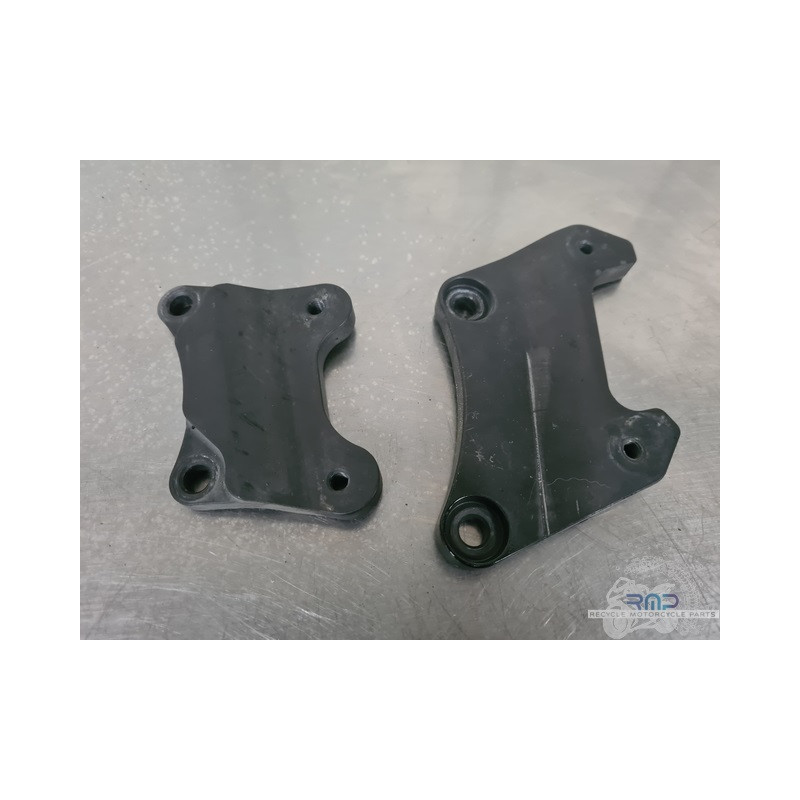 Paire de support de platine passager Kawasaki ZX6R 2007 à 2008 