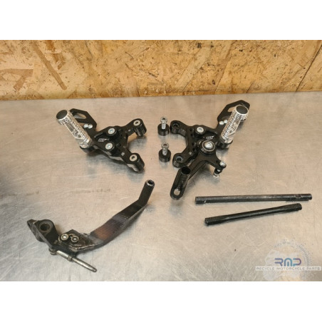 Paire de platine reculé ARP Ducati 848 SBK 2008 à 2013 