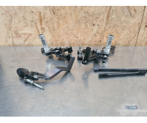 Paire de platine reculé ARP Ducati 848 SBK 2008 à 2013 