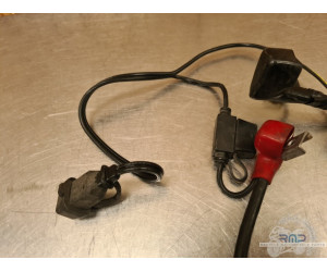 Cable de relais de démarreur avec cable de chargeur de batterie Kawasaki ZX6R 2007 à 2008 