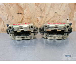 Paire d'étrier de frein avant Brembo M40 Aprilia RSV4 2009 à 2014 