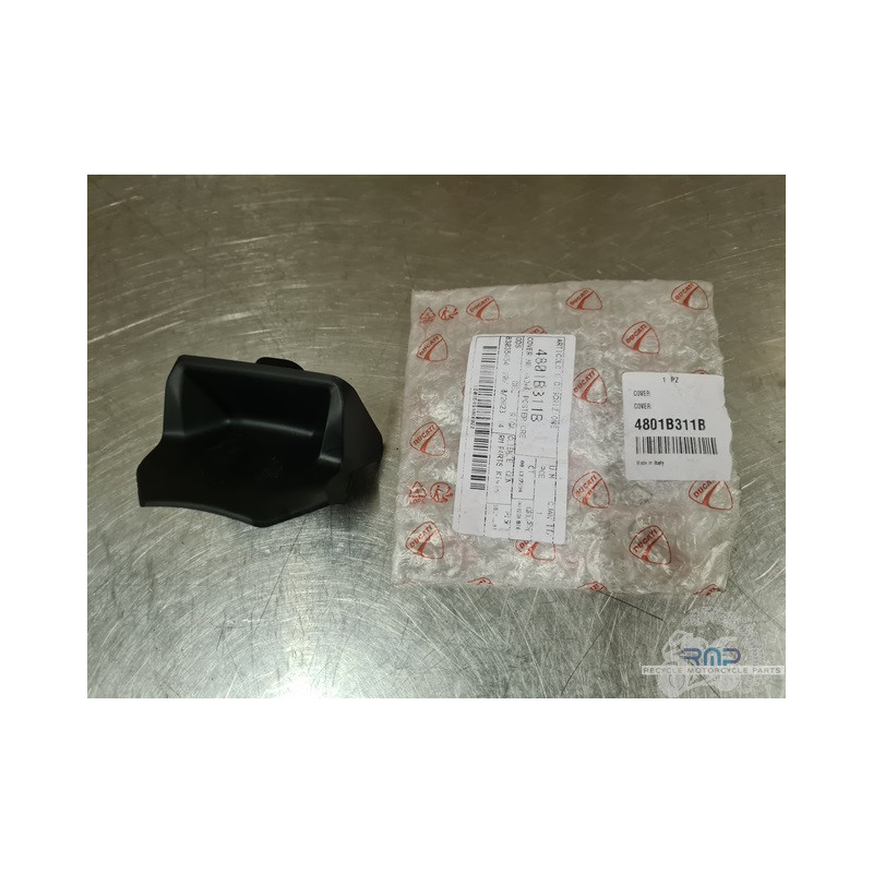 Cache sur support de plaque neuf Ducati Multistrada V4 2021 à 2023