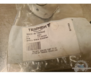 Coussinet de palier blanc T1163101 Triumph Street Triple 765 RS 2017 à 2019 