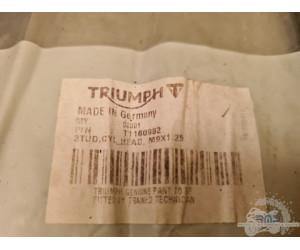 Goujon de culasse T1160982 Triumph Street Triple 765 RS 2017 à 2019 