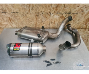 Ligne d'échappement complete Akrapovic KTM 690 Duke 4 2012 à 2015 