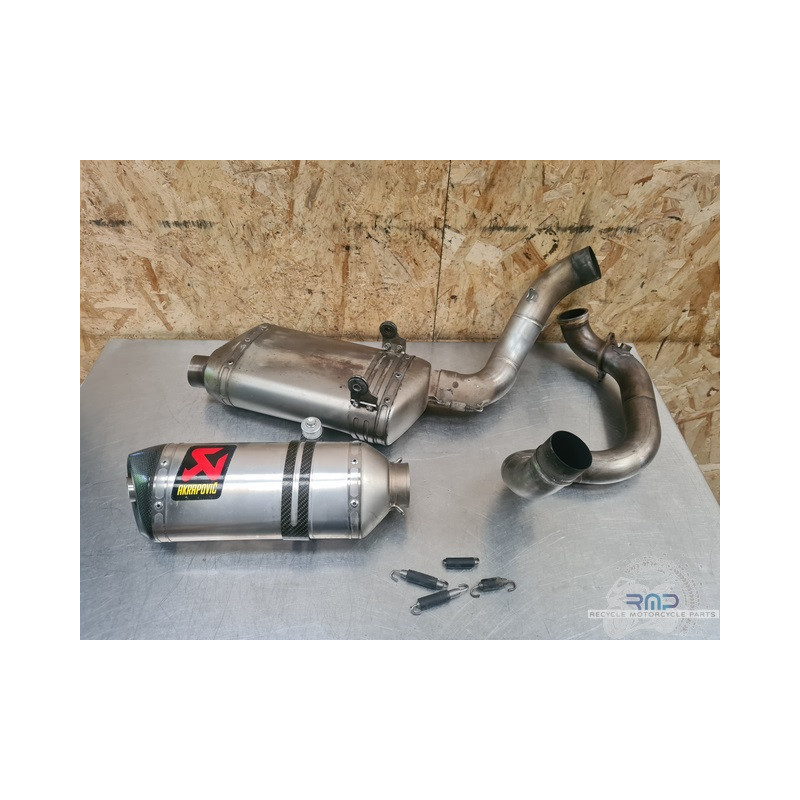 Ligne d'échappement complete Akrapovic KTM 690 Duke 4 2012 à 2015 