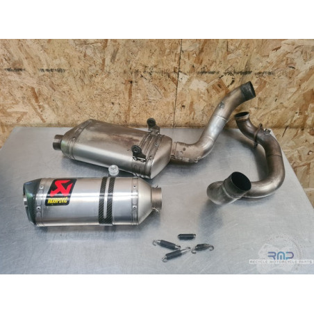 Ligne d'échappement complete Akrapovic KTM 690 Duke 4 2012 à 2015 