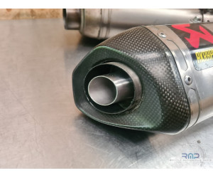 Ligne d'échappement complete Akrapovic KTM 690 Duke 4 2012 à 2015 