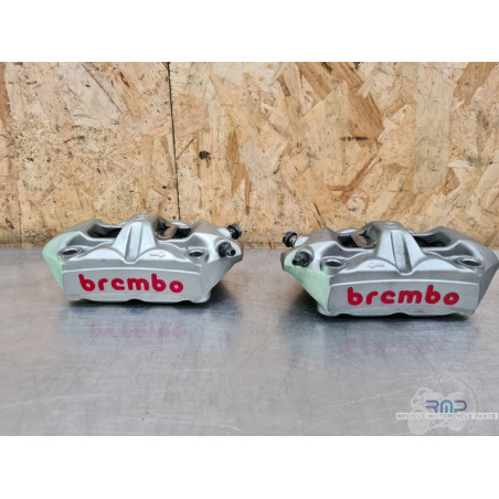 Paire d'étrier de frein avant Brembo M40 MV Agusta 1078 Brutal 2008 à 2009 