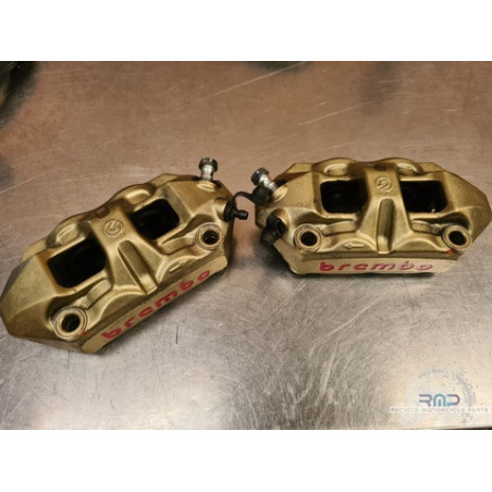 Paire d'étrier de frein avant Brembo M40 Aprilia RSV4 APRC 2009 à 2014 