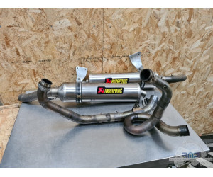 Ligne d'échappement complete Akrapovic Honda VTR SP1 2000 à 2001 