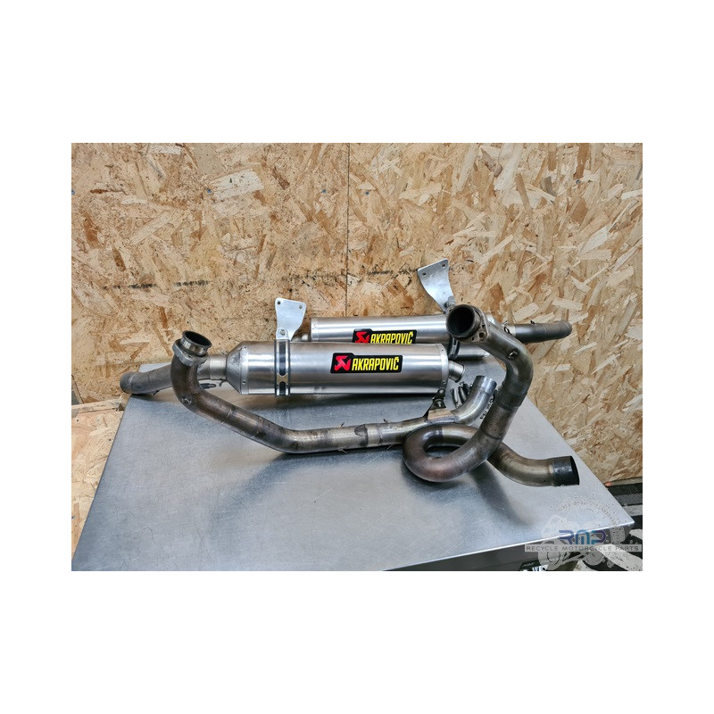 Ligne d'échappement complete Akrapovic Honda VTR SP1 2000 à 2001 