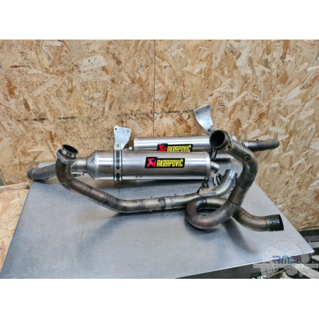 Ligne d'échappement complete Akrapovic Honda VTR SP1 2000 à 2001 