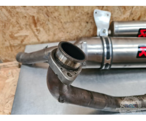 Ligne d'échappement complete Akrapovic Honda VTR SP1 2000 à 2001 