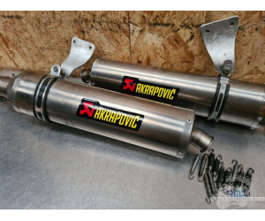 Ligne d'échappement complete Akrapovic Honda VTR SP1 2000 à 2001 