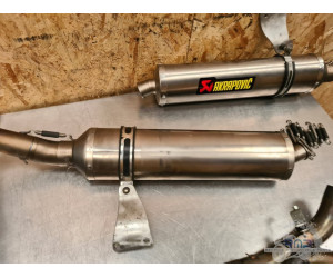 Ligne d'échappement complete Akrapovic Honda VTR SP1 2000 à 2001 