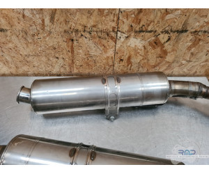 Ligne d'échappement complete Akrapovic Honda VTR SP1 2000 à 2001 