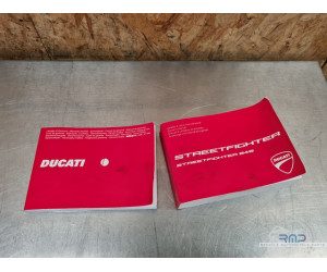 Livret d'utilisateur Ducati 848 Streetfighter 2012 à 2015 