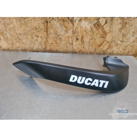 Cache sur flanc de carénage droit carbone Ducati Multistarda 1260 Pikes Peak 2015 à 2020 