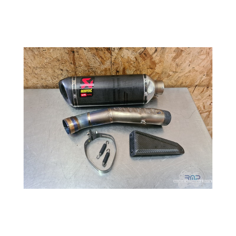 Silencieux d'échappement Akrapovic Aprilia Tuono 1100 V4 Factory APRC 2015 à 2020 