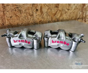 Paire d'étrier de frein avant Brembo M50 Aprilia Tuono 1100 V4 Factory APRC 2015 à 2020 