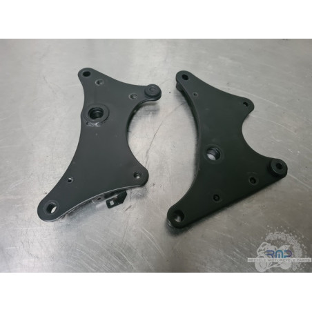 Paire de support de platine Kawasaki ER6 N 2012 à 2016 