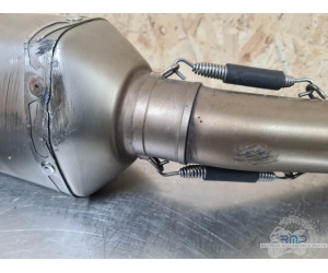 Silencieux d'échappement Akrapovic Kawasaki Z 750 2007 à 2012 