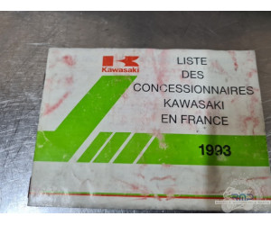 Livret d'utilisateur Kawasaki ZZR 600 1993 à 2004 